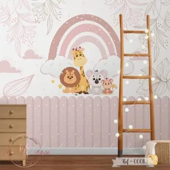 Papel de Parede Safari Baby 011