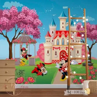 Papel de Parede Minnie no Castelo Mágico