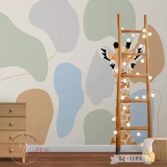 Papel de Parede Girafa