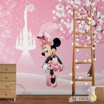 Papel de Parede Minnie no Castelo Encantado