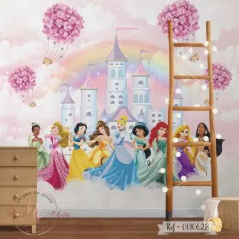 Papel de Parede Princesas no Castelo
