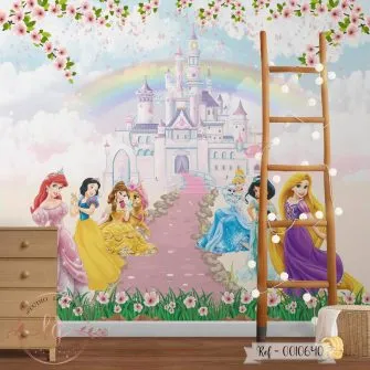 Papel de Parede Princesas no Castelo