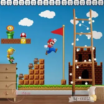 Papel de Parede Super Mario no Castelo