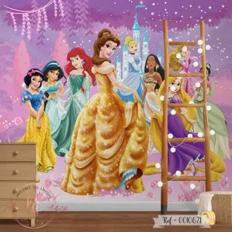 Papel de Parede Princesas Encantadas