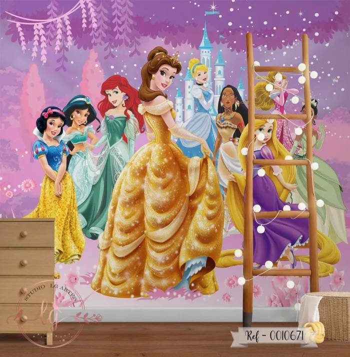 Papel de Parede Princesas Encantadas