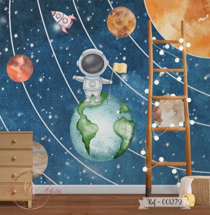 Papel de Parede Astronauta no Espaço
