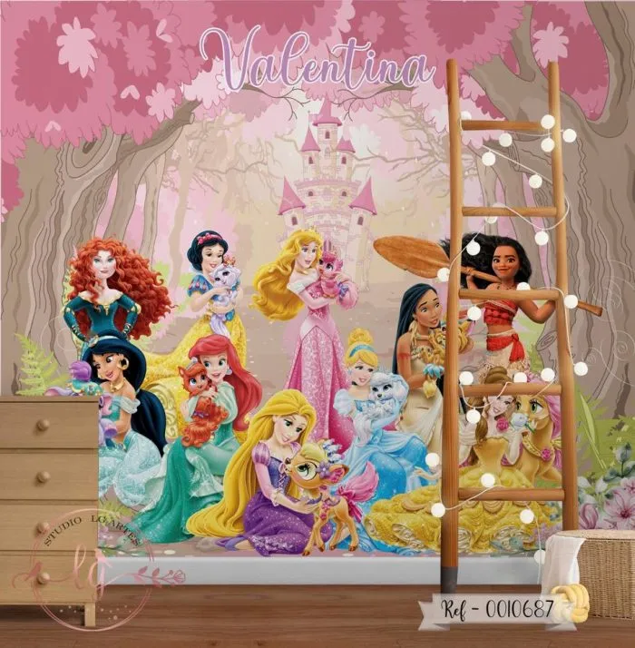 Papel De Parede Princesas na Floresta