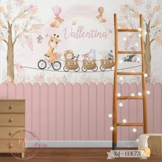 Papel de Parede Safari Baby 10771