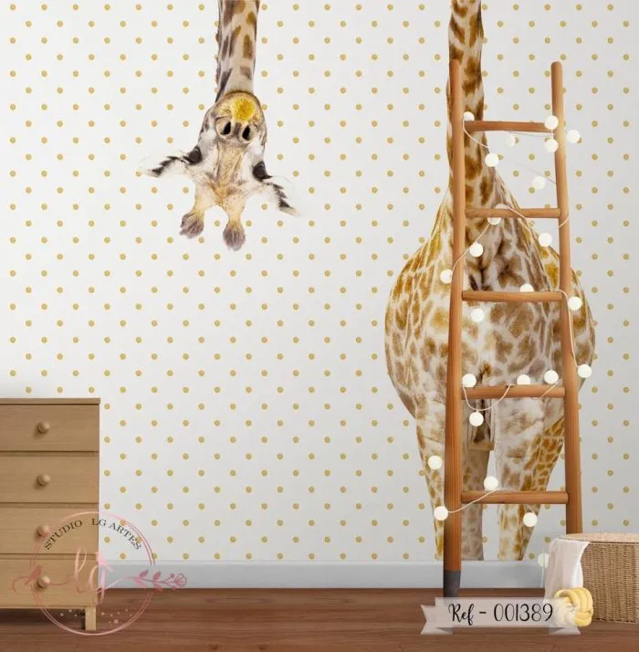 Papel de Parede Girafa 389