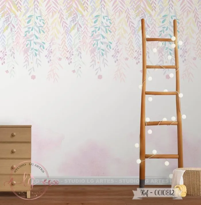 Papel de Parede Floral - 812