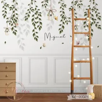 Papel de Parede Floral 1504