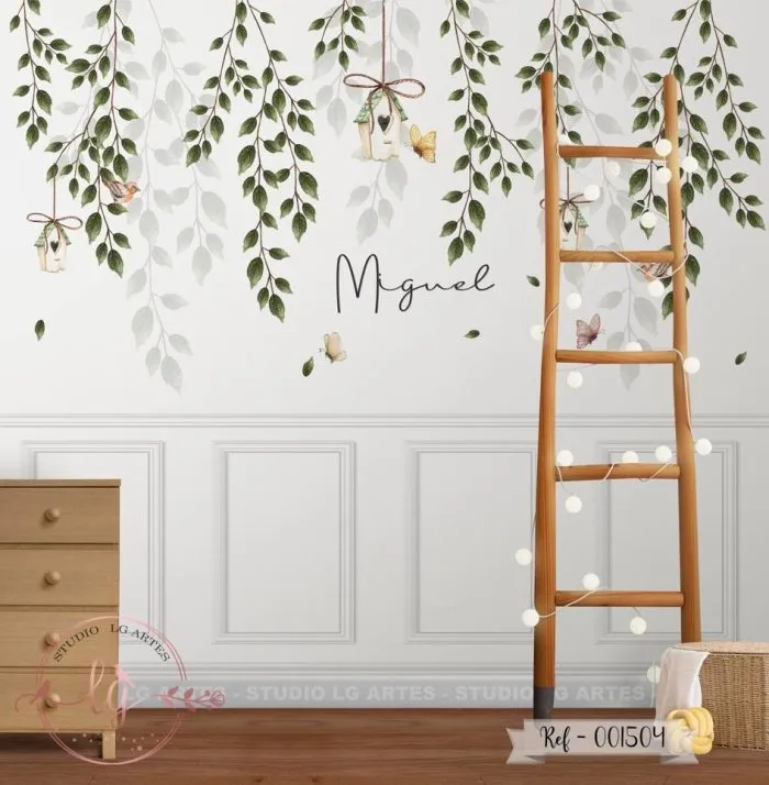 Papel de Parede Floral 1504