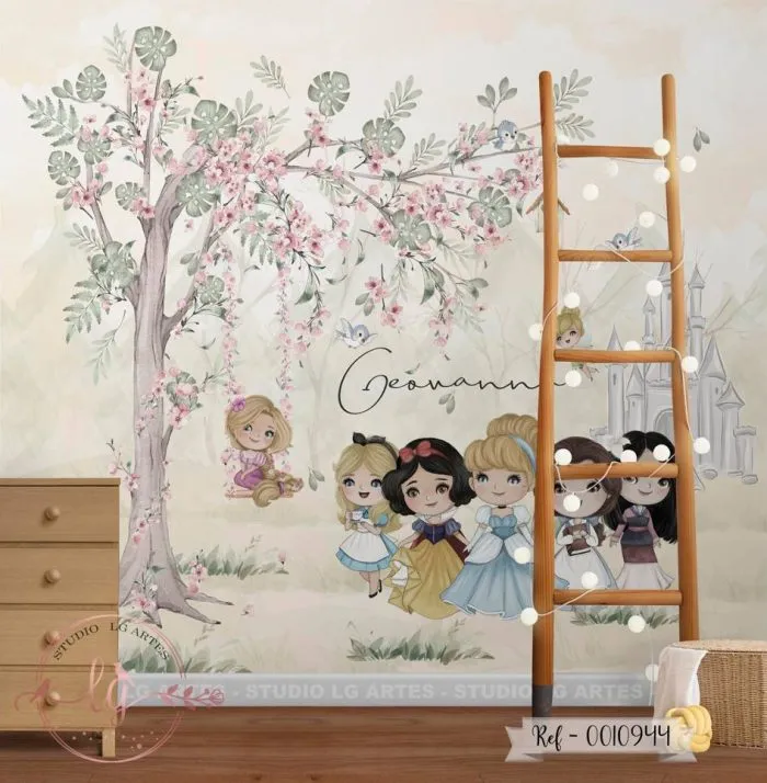 Papel De Parede Princesinhas