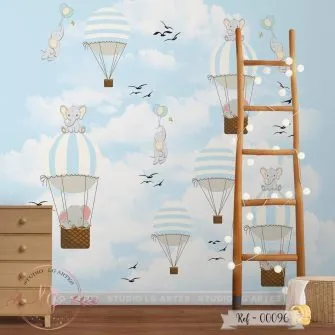 Papel de Parede Balões 0096