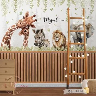 Papel de Parede Safari 551
