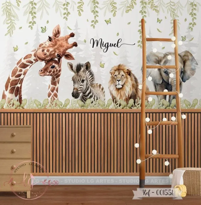 Papel de Parede Safari 551
