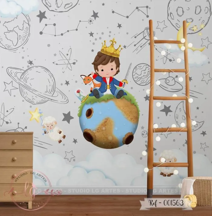 Papel de Parede Menino no Universo