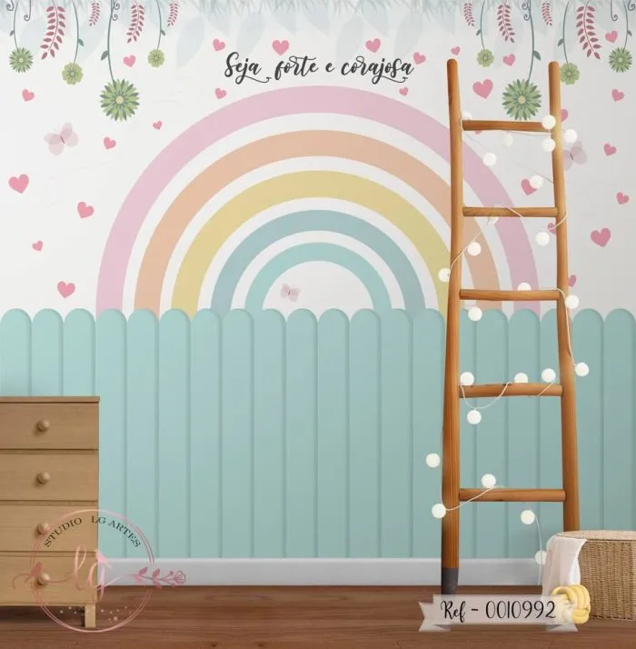 Papel de Parede Arco-Íris 10992