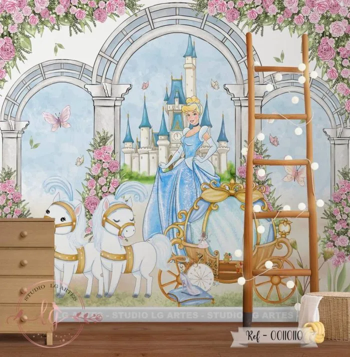 Papel De Parede Princesa Bela Adormecida no Castelo