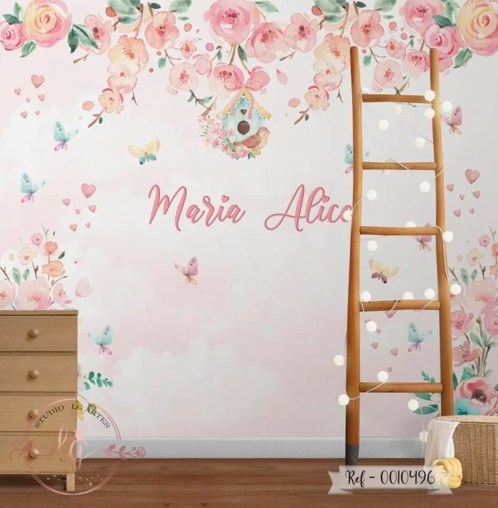 Papel de Parede Flores 10496
