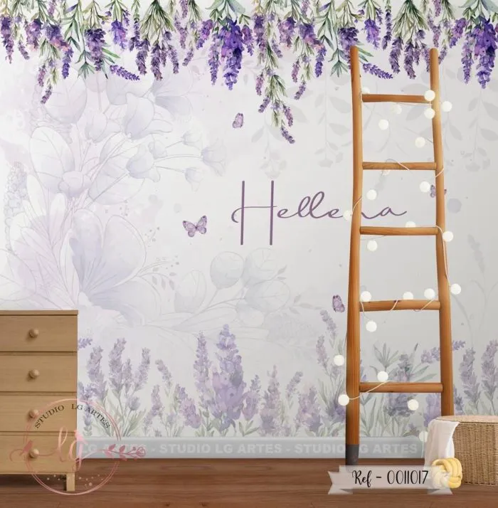 Papel de Parede Flores 11017