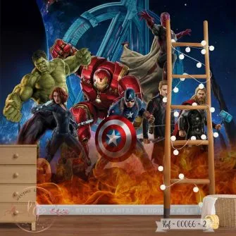 Papel De Parede Vingadores 00662