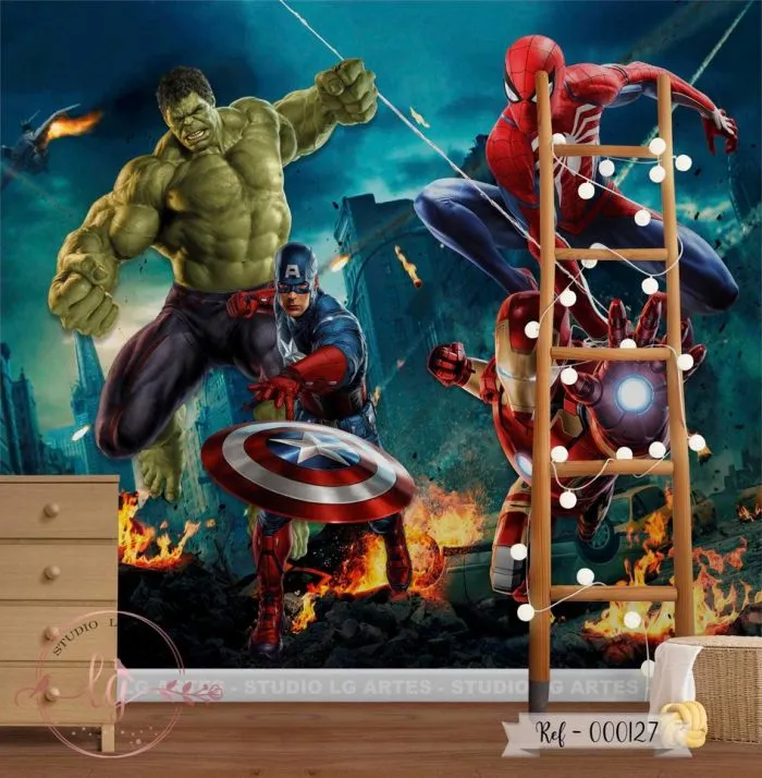 Papel De Parede Vingadores 00127
