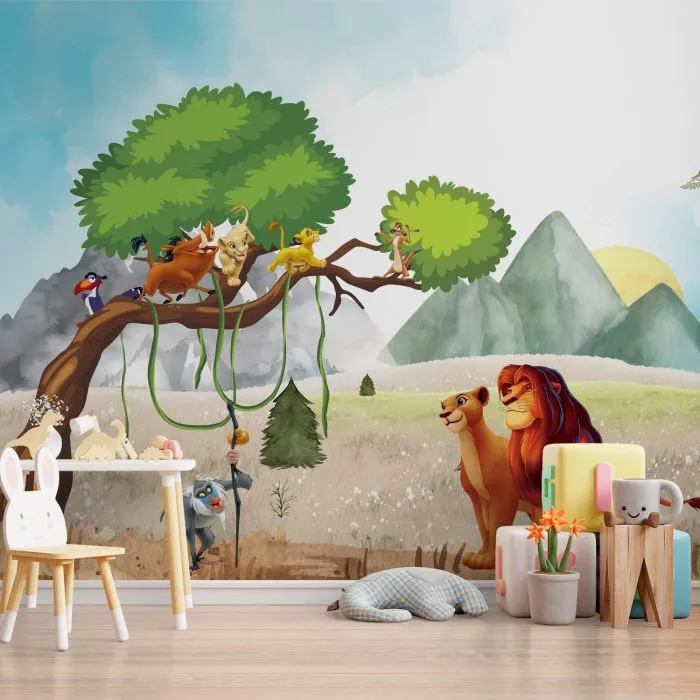 Papel de Parede Rei Leão na Savana