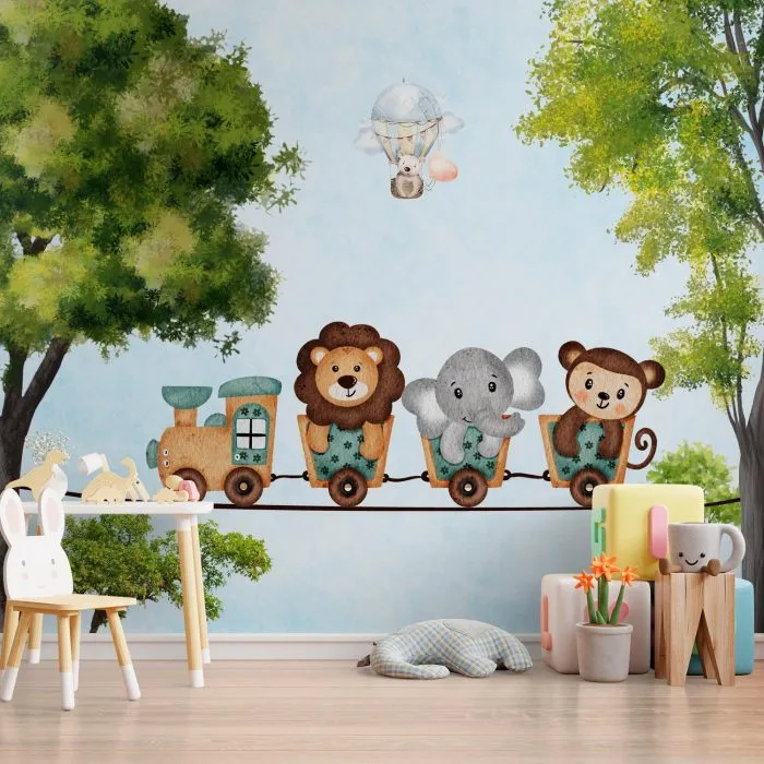 Papel de Parede Safari Baby
